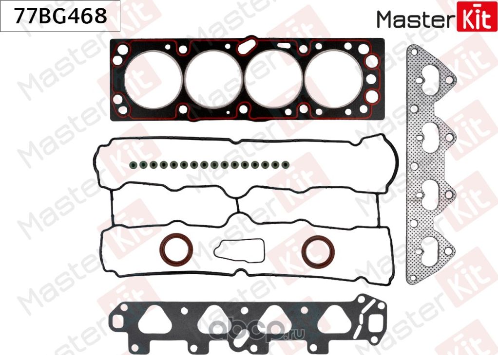 Комплект прокладок гбц (Master KIT). Артикул 77BG468