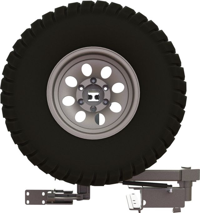 Калитка STC в штатный бампер Nissan Patrol Y61 1997-2004. Артикул STC-NPY61-G