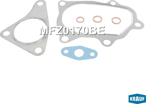 Комплект прокладок турбокомпрессора Krauf. Артикул MFZ0170BE