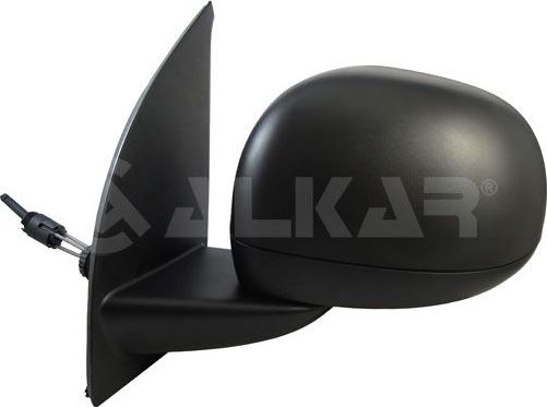 Зеркало боковое (в сборе) Alkar левое для Fiat Panda III 2012-2026. Артикул 6164924