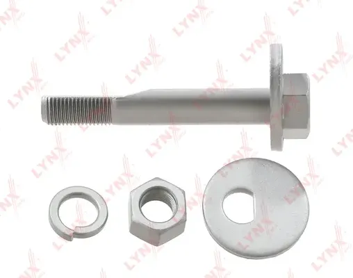 Болт подвески эксцентриковый (комплект с гайкой  шайбой и гровером) HYUNDAI Accent III MC 05-10 / XG (Lynxauto). Артикул fs-1190