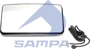 Зеркало боковое Sampa для MAN M2000 1995-2005. Артикул 022.101