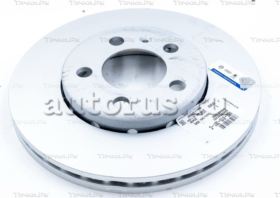 Тормозной диск VAG передний для Audi S3 I (8L) 1999-2003. Артикул 6R0615301C