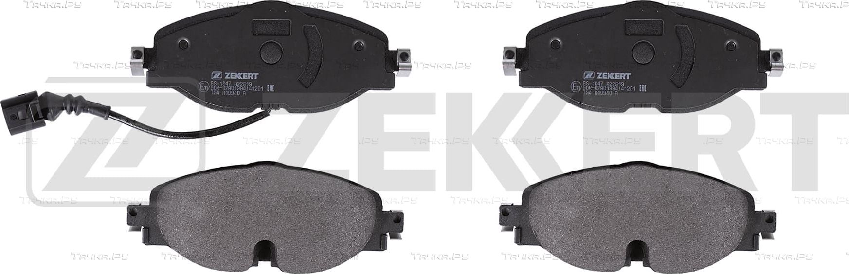 Тормозные колодки Zekkert передние для Volkswagen Jetta VII 2017-2026. Артикул BS-1047