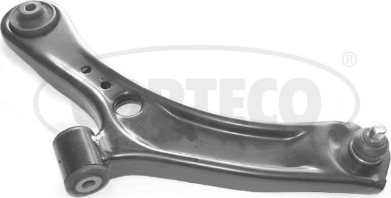 Поперечный рычаг передней подвески Corteco (Листовая сталь) левый для Fiat Sedici 2006-2014. Артикул 49399465