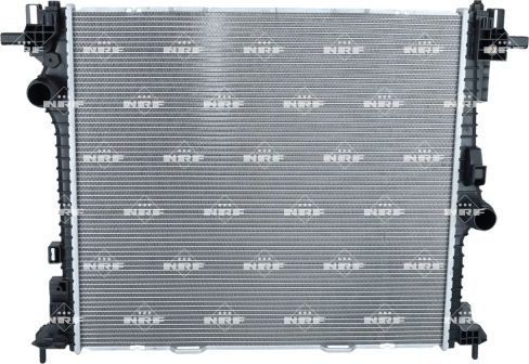 Радиатор охлаждения двигателя NRF (алюминий) для Alfa Romeo Giulia II (952) 2016-2026. Артикул 550322