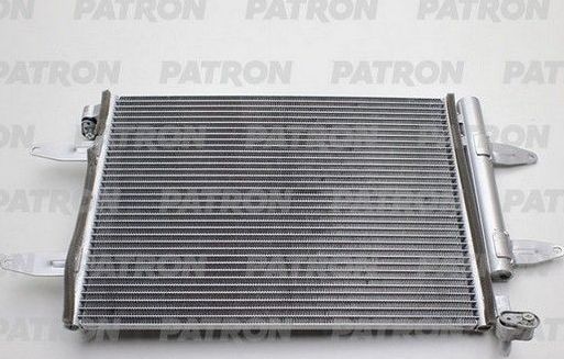 Радиатор кондиционера (конденсатор) Patron для Volkswagen Fox I 2010-2011. Артикул PRS3639