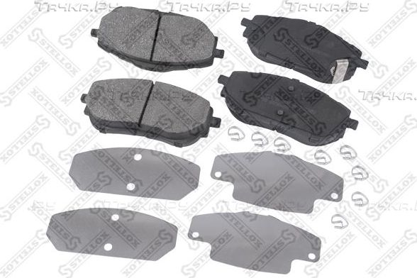 Тормозные колодки Stellox. Артикул 000 655B-SX