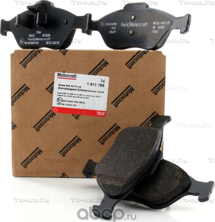 Тормозные колодки Ford передние для Ford Fiesta IV 1995-2003. Артикул 1911169