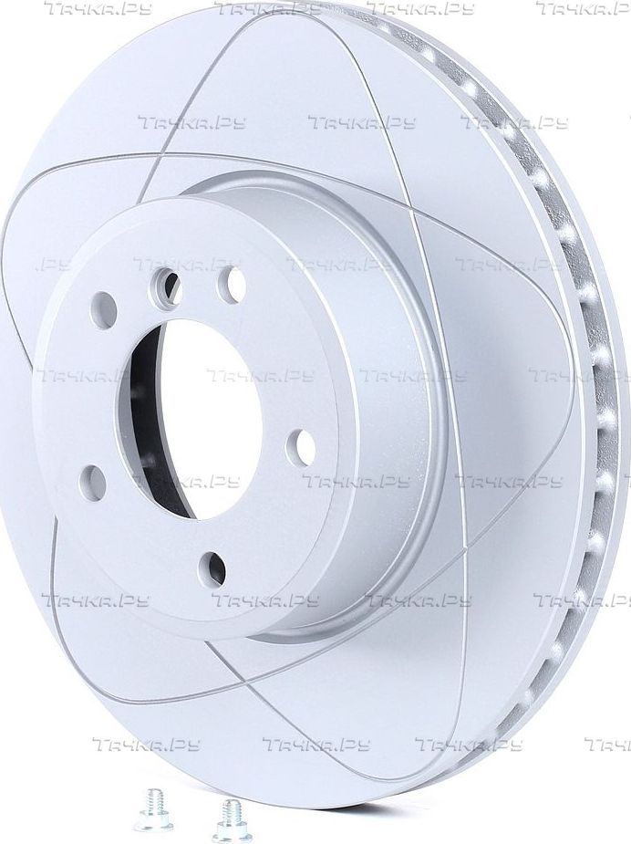 Тормозной диск ATE PowerDisc передний для BMW 6 II (E63/E64) 2004-2007. Артикул 24.0330-0173.1