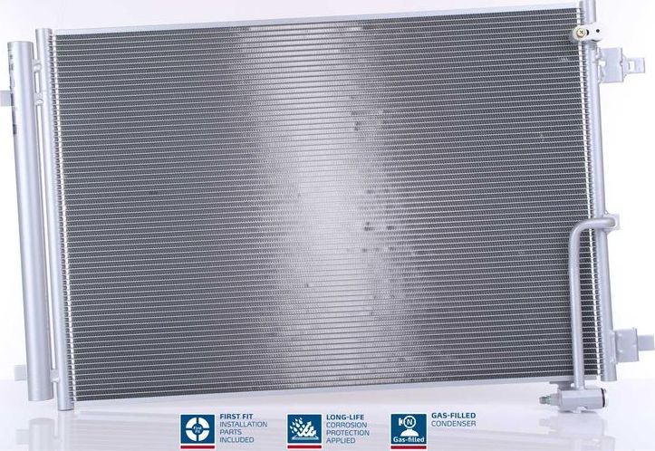 Радиатор кондиционера (конденсатор) Nissens (алюминий). Артикул 941050