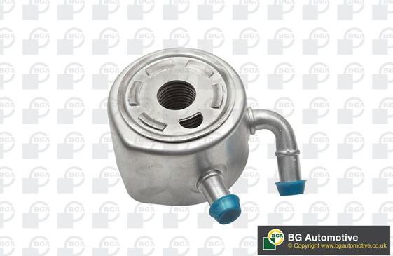 Радиатор масляный (маслоохладитель) для двигателя BGA (алюминий). Артикул CO7303