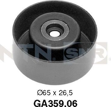 Направляющий (ведущий) ролик приводного поликлинового ремня NTN / SNR. Артикул GA359.06