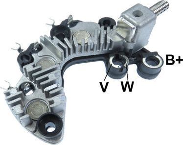 Диодный мост генератора Gauss для Peugeot 207 I 2006-2013. Артикул GA1849