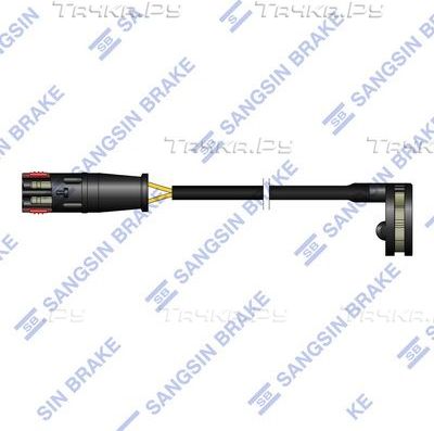 Датчик износа тормозных колодок  Sangsin Hi-Q. Артикул SWS2506