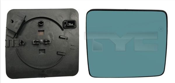 Зеркальное стекло бокового зеркала TYC. Артикул 321-0019-1