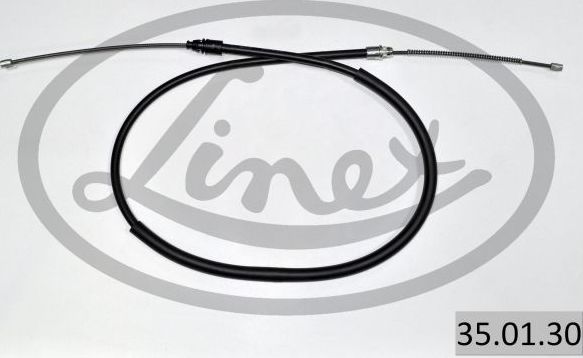 Трос ручника (тросик ручного тормоза) Linex передний правый/левый для Renault Twingo I 1998-2007. Артикул 35.01.30