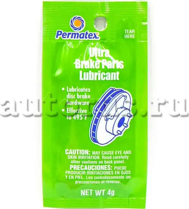 Смазка для суппорта тормозного 4г PERMATEX Permatex. Артикул 09977