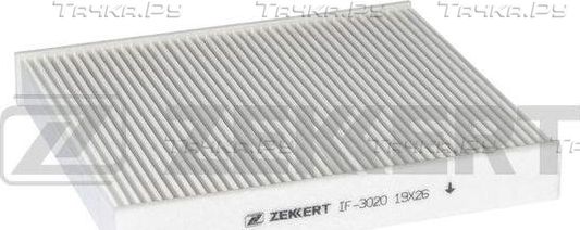 Салонный фильтр Zekkert для Skoda Fabia III 2014-2026. Артикул IF-3020