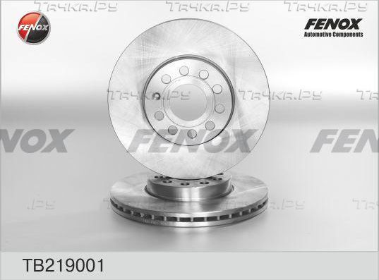 Тормозной диск Fenox передний для SEAT Leon II 2005-2012. Артикул TB219001