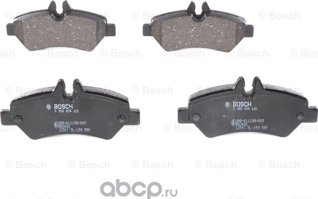 Колодки тормозные задние (Bosch) Bosch. Артикул 986494123