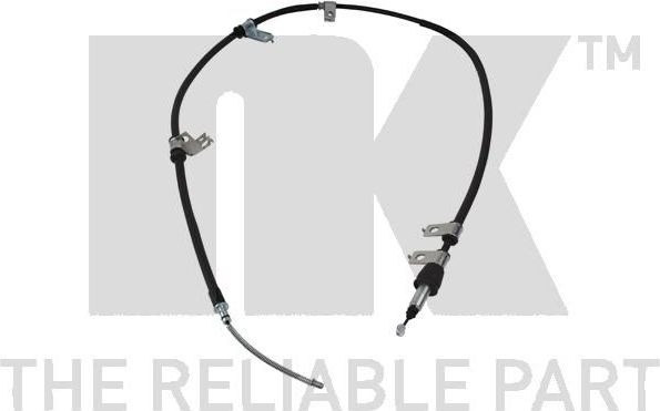 Трос ручника (тросик ручного тормоза) NK. Артикул 903420