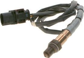 Лямбда-зонд (кислородный датчик) Bosch левый для Skoda Octavia A5 2004-2008. Артикул 0 258 017 012