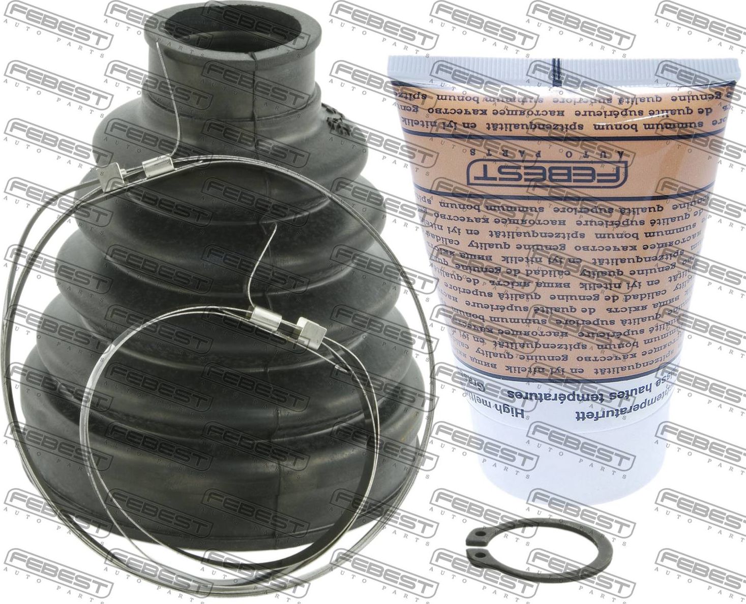 Пыльник ШРУСа внутренний Febest (NBR (бутадиен-нитрильный каучук)). Артикул 1015-T300