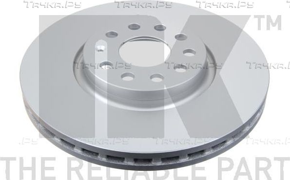 Тормозной диск NK передний для Volkswagen Sharan II 2010-2026. Артикул 3147146