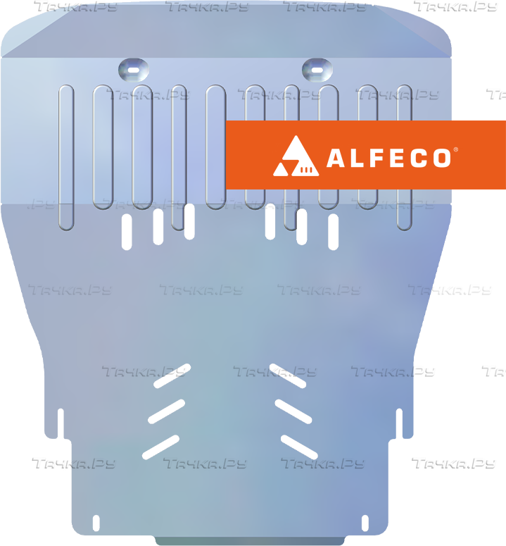 Защита алюминиевая Alfeco для картера и КПП Audi A4 B7 2005-2008. Артикул ALF.30.34al