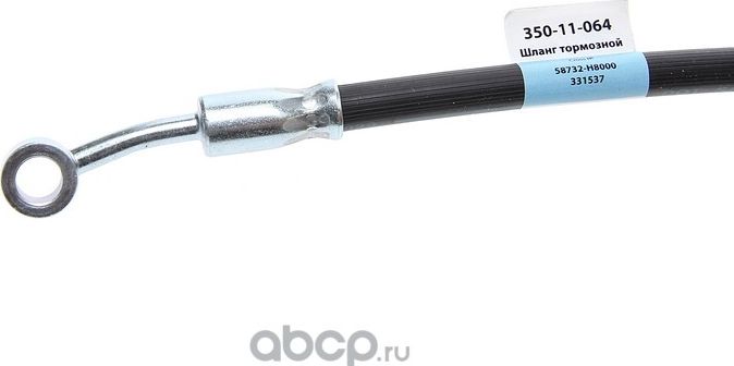 Шланг тормозной HYUNDAI Solaris (17-) KIA Rio (17-) передний правый MEGAPOWER Megapower. Артикул 35011064