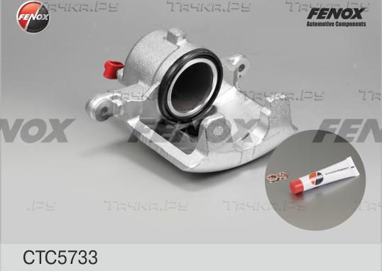 Тормозной суппорт Fenox передний левый для Toyota Corolla Verso I 2001-2009. Артикул CTC5733