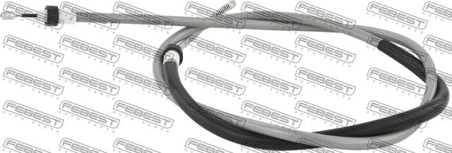 Трос ручника (тросик ручного тормоза) Febest. Артикул 02100-G15RA