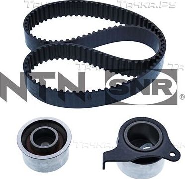 Ремень ГРМ с роликами (комплект) NTN / SNR для Toyota Starlet V (P90) 1996-1999. Артикул KD469.10