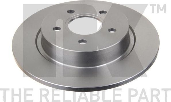 Тормозной диск NK задний для Volvo S40 II 2004-2012. Артикул 204847