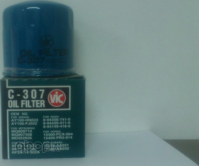 Фильтр масляный (VIC). Артикул C307