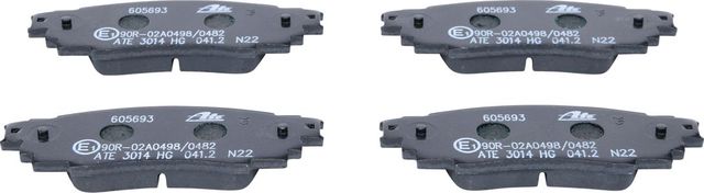 Тормозные колодки ATE. Артикул 13.0460-5693.2