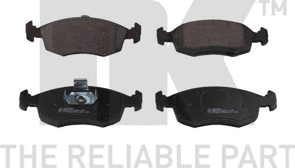 Тормозные колодки NK передние для Fiat Strada 1999-2026. Артикул 222362