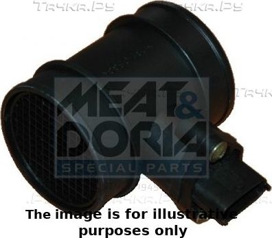 Датчик массового расхода воздуха (ДМРВ) Meat & Doria для Kia Spectra II 2004-2009. Артикул 86115E