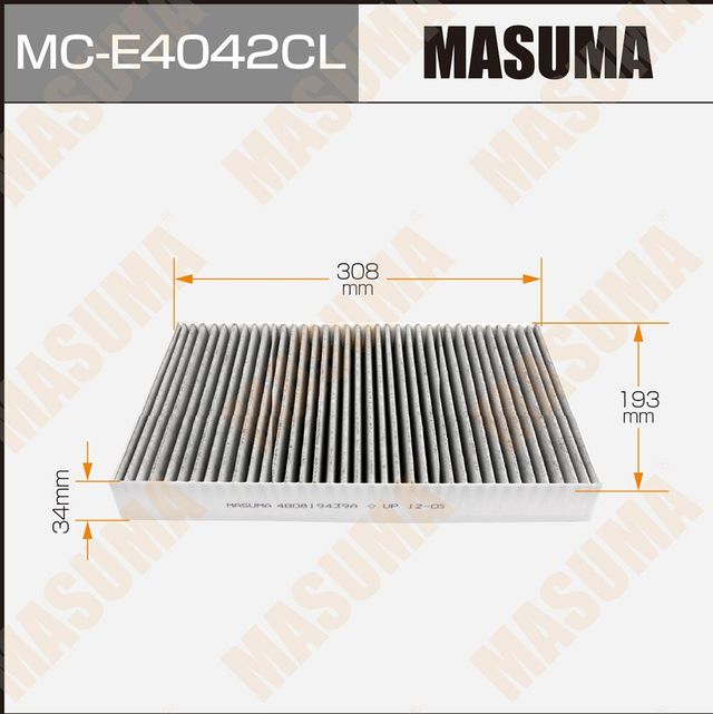 Салонный фильтр Masuma для Audi A8 I (D2) 1996-2002. Артикул MC-E4042CL