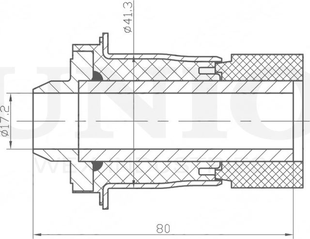 Сайлентблок балки (Unio). Артикул RMP-20583