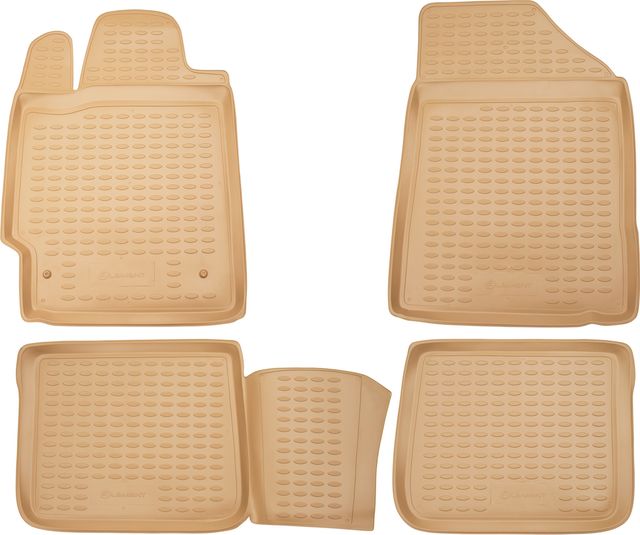 Коврики Element для салона Toyota Camry 40 (V40, XV40) 2006-2011 БЕЖЕВЫЕ. Артикул NLC.48.02.212k