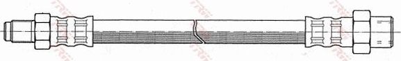 Тормозной шланг TRW передний правый/левый для Mercedes-Benz 190 (W201) 1982-1993. Артикул PHB136