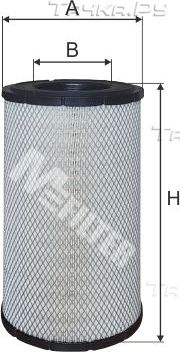 Воздушный фильтр MFilter. Артикул A 864