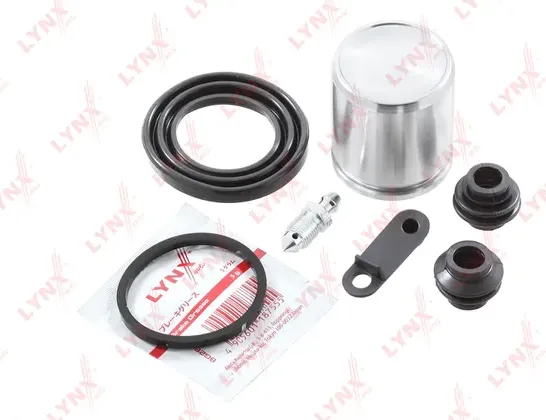 Ремкомплект тормозного суппорта с поршнем заднего (поршень d 43 mm  суппорт Mando) HYUNDAI Santa Fe( (Lynxauto). Артикул bc-6209