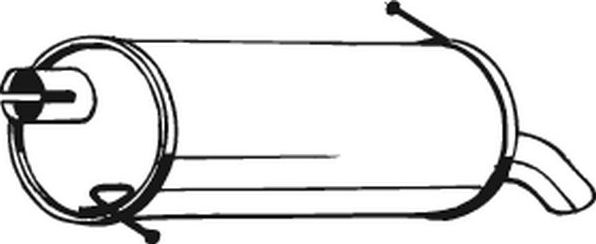 Глушитель Bosal. Артикул 154-323