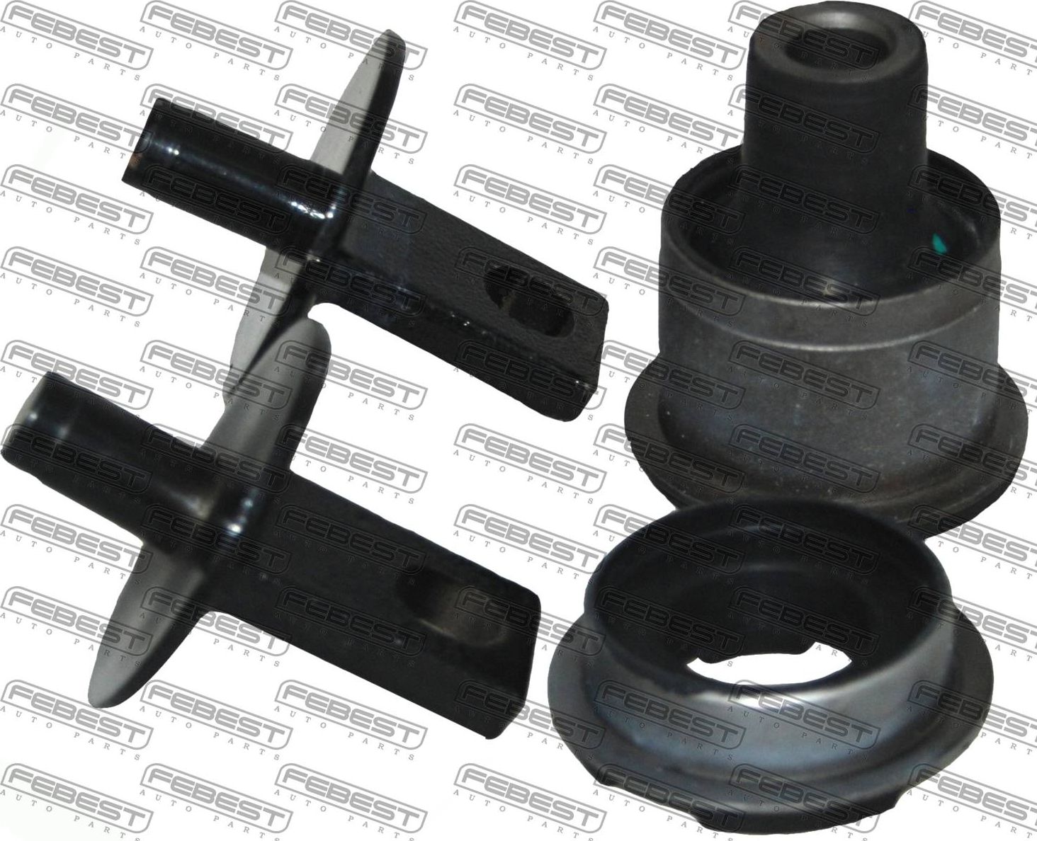 Сайлентблок заднего рычага подвески Febest. Артикул HAB-162