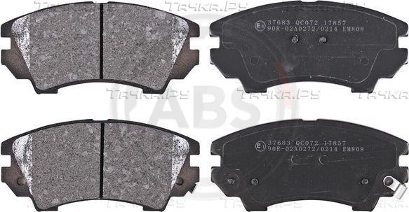 Тормозные колодки ABS передние для Chevrolet Camaro V 2011-2015. Артикул 37683
