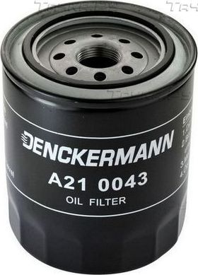 Масляный фильтр Denckermann для Mazda B-series V 1999-2006. Артикул A210043