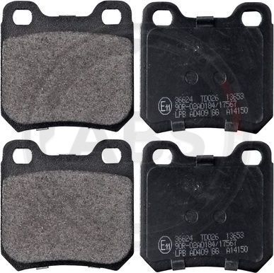 Тормозные колодки ABS. Артикул 36624